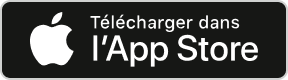 Bouton de téléchargement sur l'App store